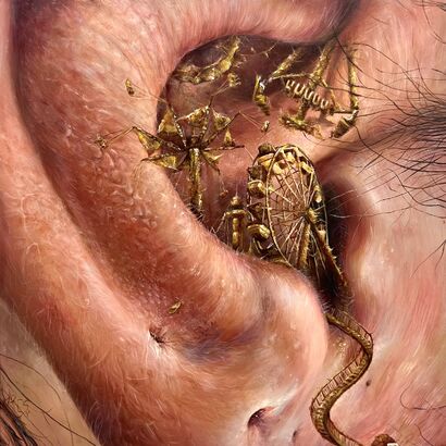 Estás sorda? - a Paint Artowrk by Isabella Lares